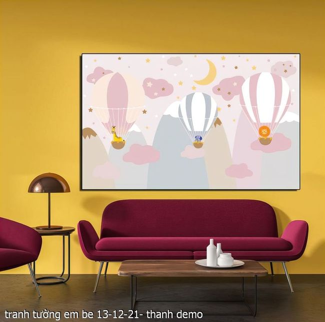 tranh tường em be 13 12 21  thanh 